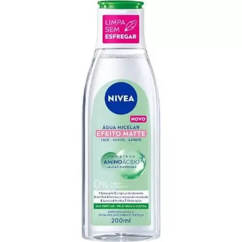 Água Micelar Boa e Barata 7 em 1 Efeito Matte - NIVEA