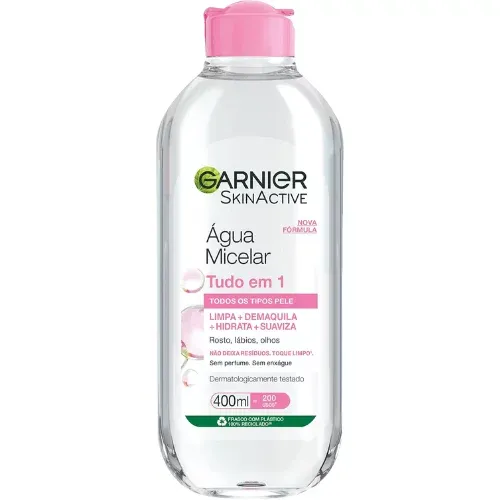 Água Micelar de Limpeza Tudo em 1 - Garnier SkinActive