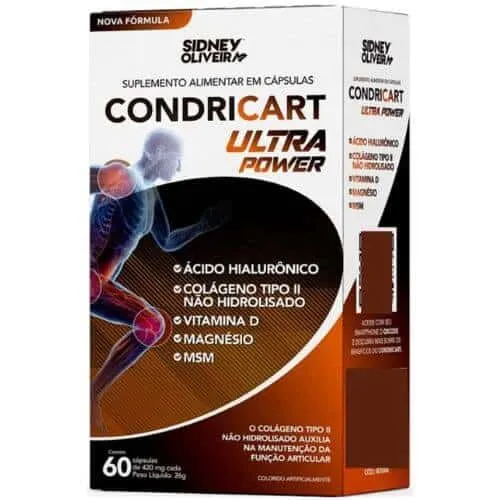 Colágeno Tipo II Condricart Ultra Power – Sidney Oliveira