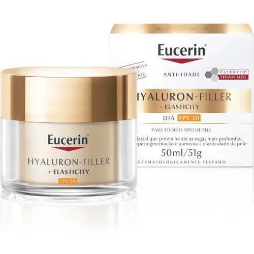 Creme Anti-idade Firmador Hyaluron-filler Elasticity FPS 30 - Eucerin