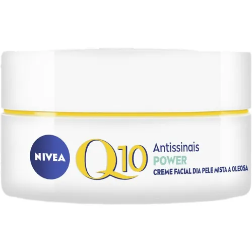 Creme Facial Antissinais Q10 Power Dia FPS 30 Pele Mista a Oleosa - Nivea