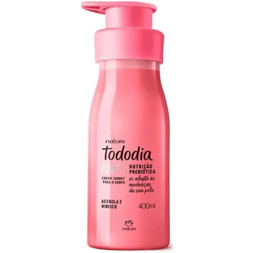 Creme Hidratante Todo Dia Sorbet Acerola e Hibisco Natura
