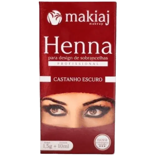 Henna Para Sobrancelha - Makiaj