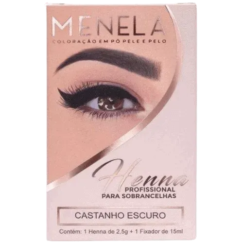 Henna Para Sobrancelha - Menela