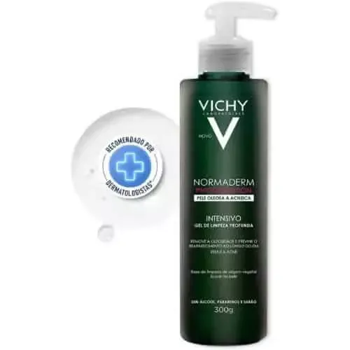 Normaderm Phytosolution Gel Limpeza Intensivo Vichy