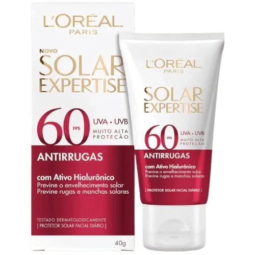 Protetor Solar Expertise Antirrugas FPS 60 - L'Oréal Paris