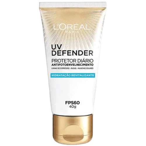 Protetor Solar Facial UV Defender Antifotoenvelhecimento FPS 60 - L'Oréal Paris