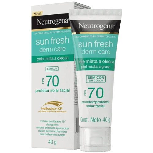 Protetor Solar Facial Derm Care FPS 70 - Neutrogena