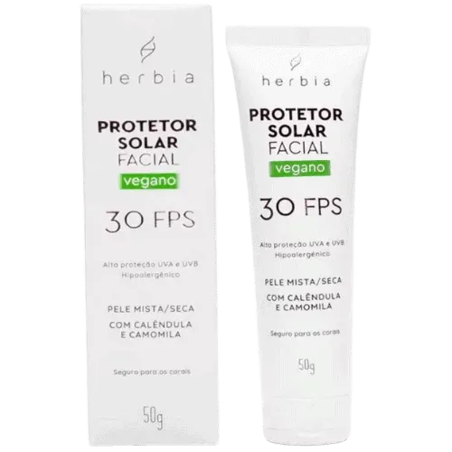 Protetor Solar Pele Normal Seca 30 FPS - Herbia