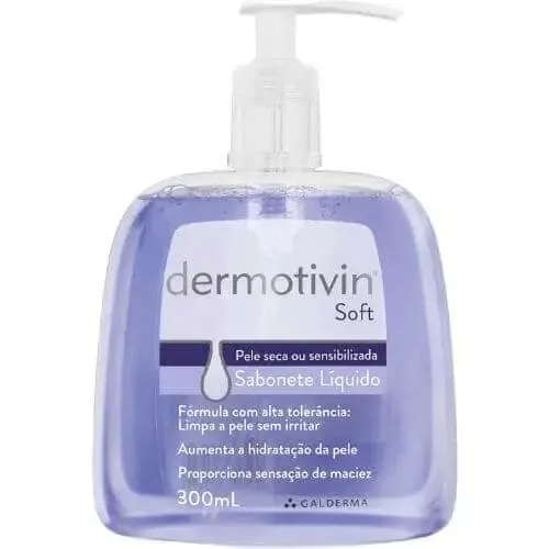 Sabonete Líquido Para Pele Sensível e Seca Soft - Dermotivin