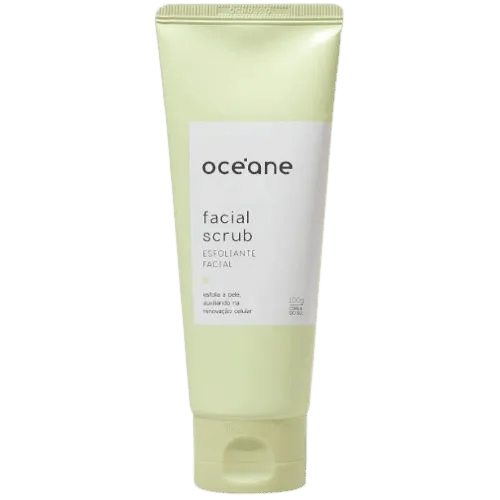 Scrub Esfoliante Facial Para Pele Oleosa Incolor - Océane